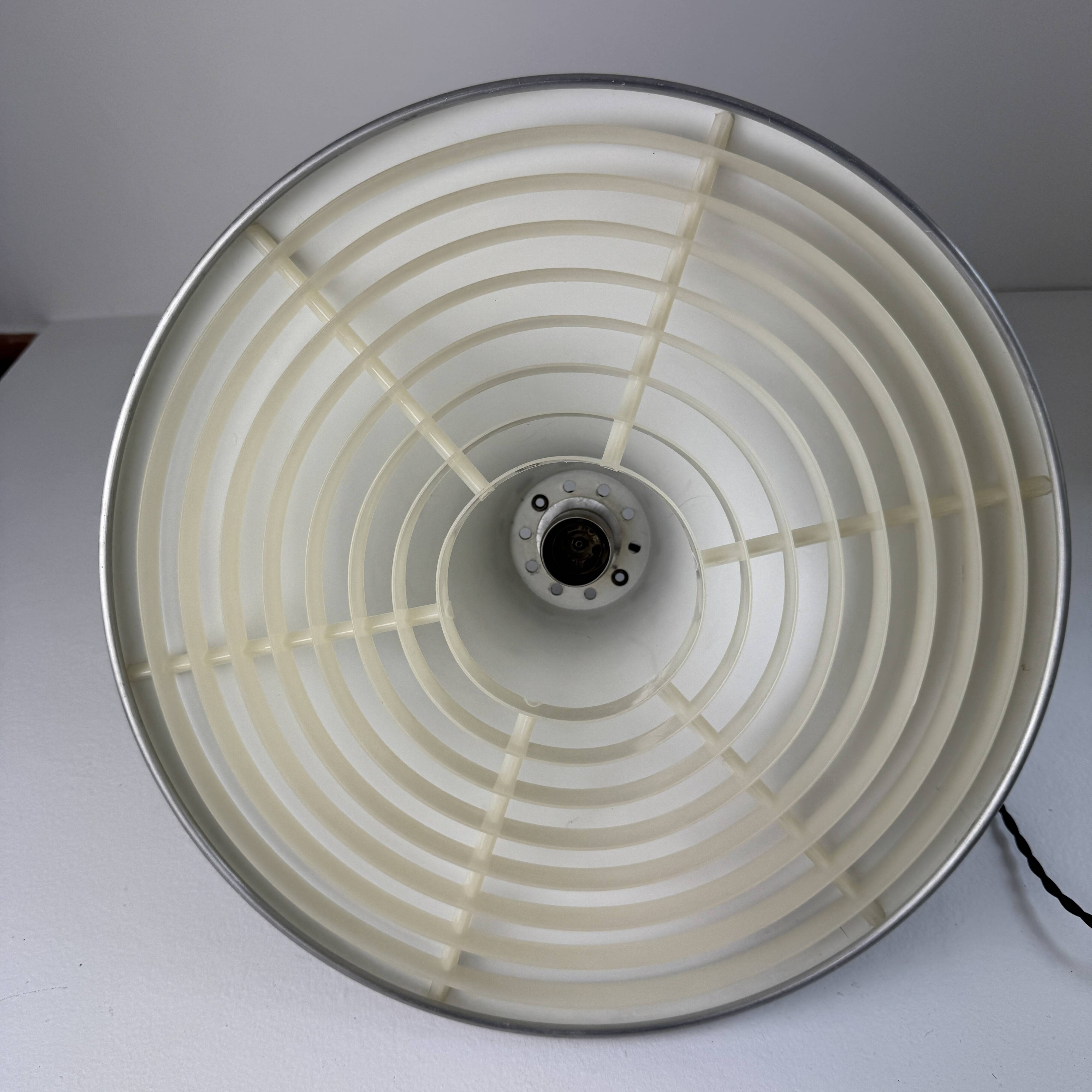 Vintage scandinavian suspension light 1970