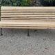 Old garden bench