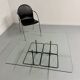 Vintage Italian architectural design coffee table from the 1970s