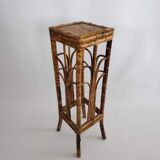 Bamboo plant holder from the years 60