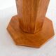 Art Deco guéridon from the 1930s in walnut and oak.