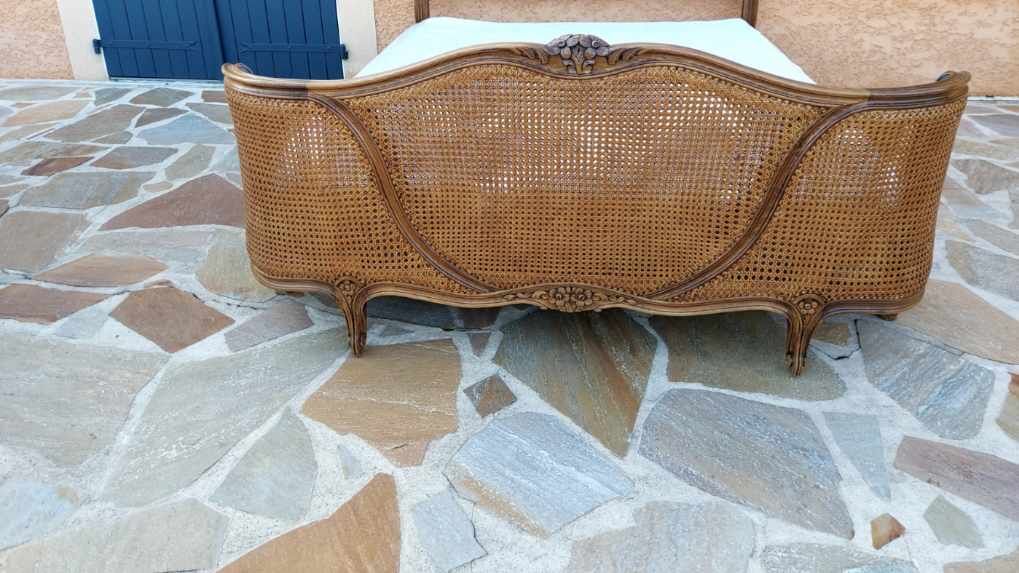 Bed basket cannage Louis XV style