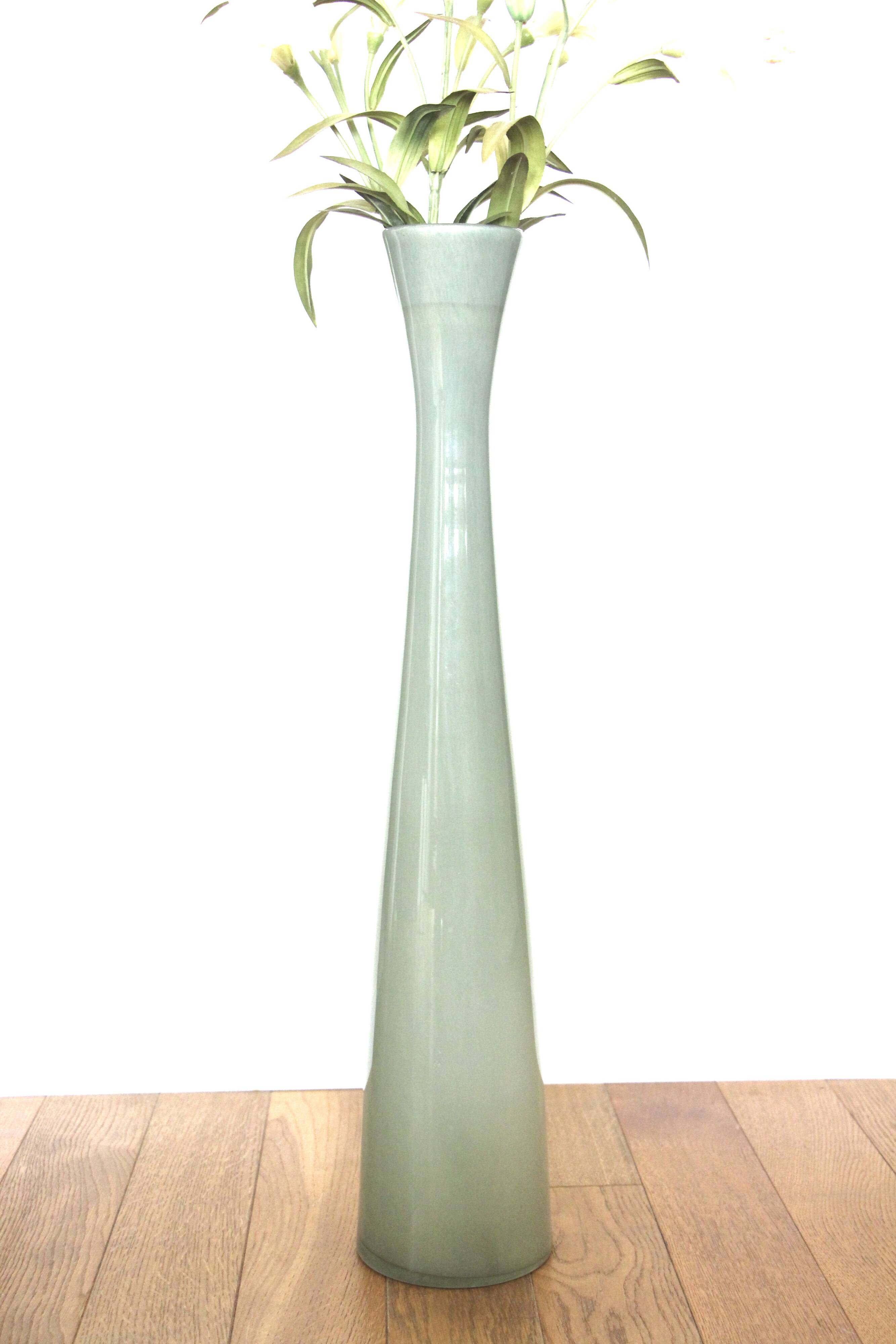 Art Deco style glass vase