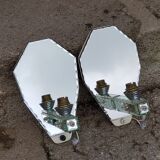 Pair of Murano mirror wall lights from the 50s