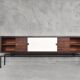 Zoomorphic scandinavian rosewood sideboard, 1960