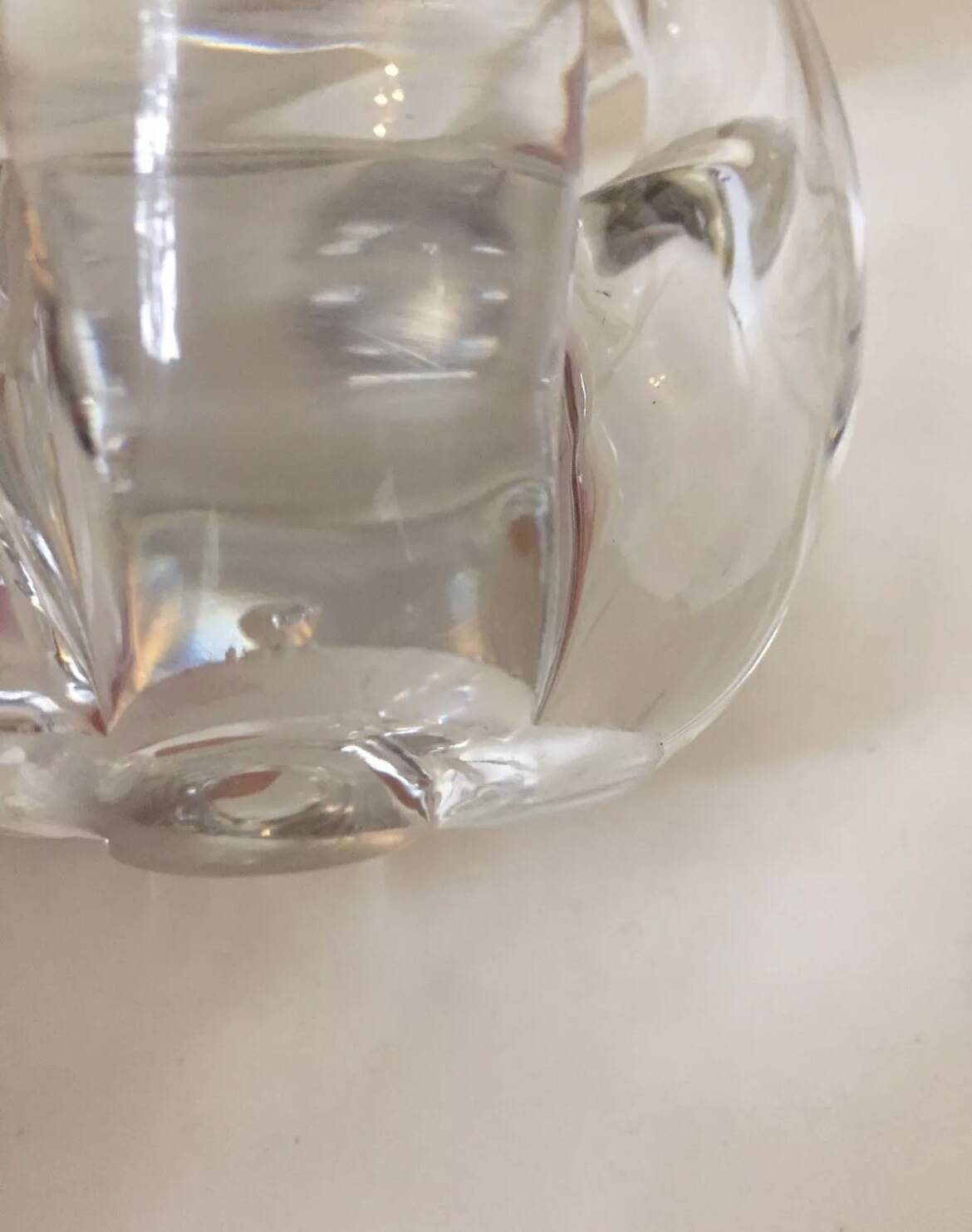 Schneider Crystal Lamp Base 1960 Vintage