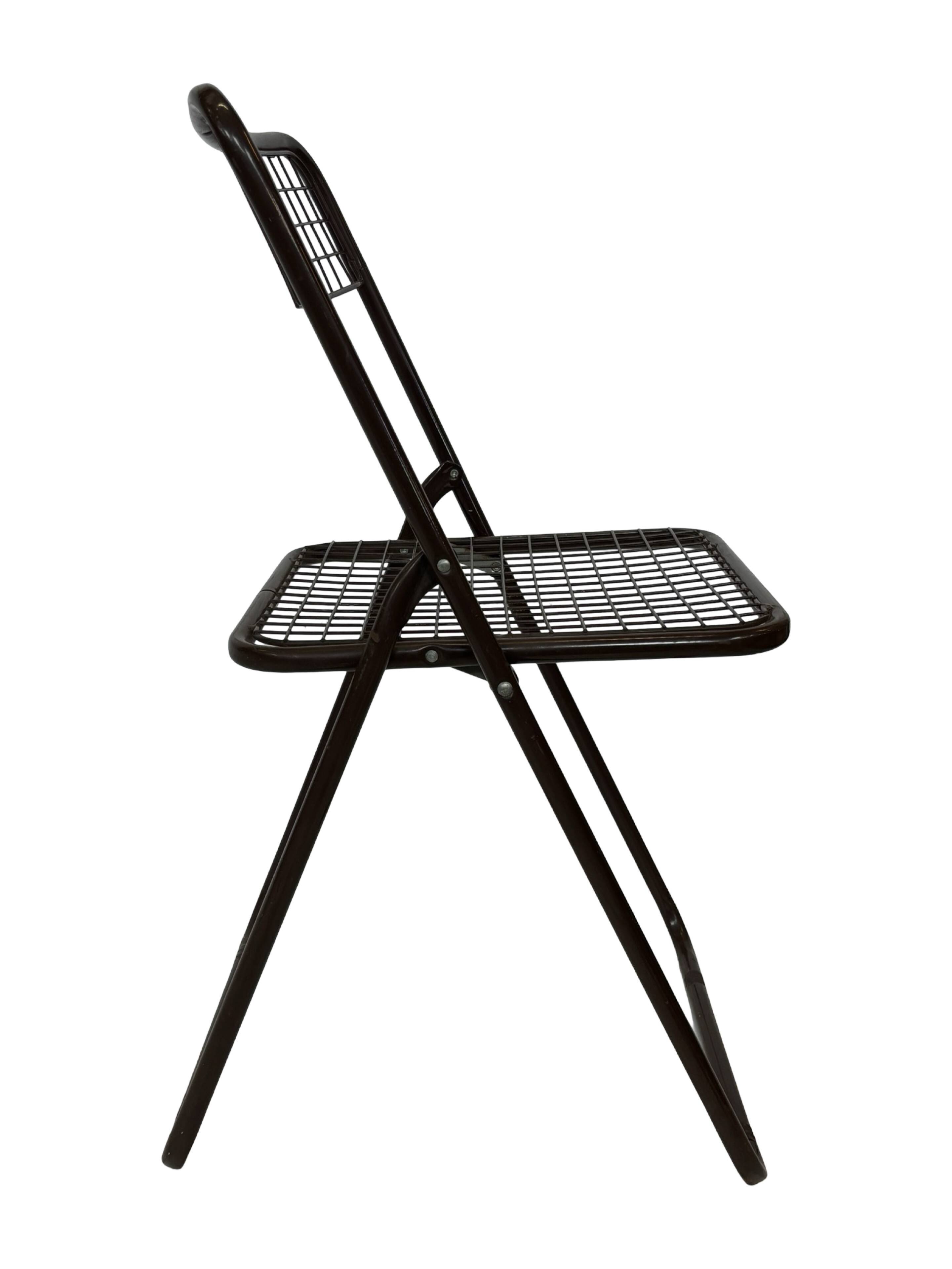 Vintage Folding chair "Ted Net" by Niels Gammelgaard for Ikea 1976