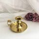 Copper hand candle holder called "cellar rat" Art Nouveau / Art Deco style