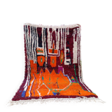 Moroccan rug made of natural wool, handmade, 2.5x1.5 m.