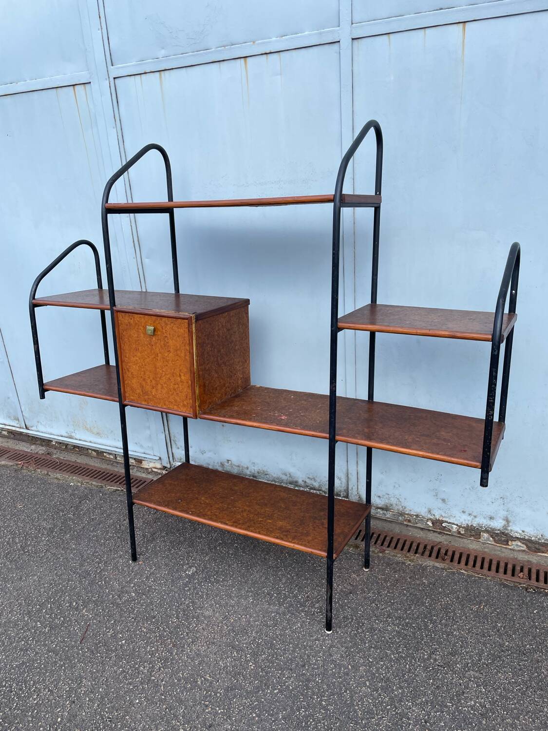 Vintage wall storage unit