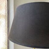 Adnet brass floor lamp with loops