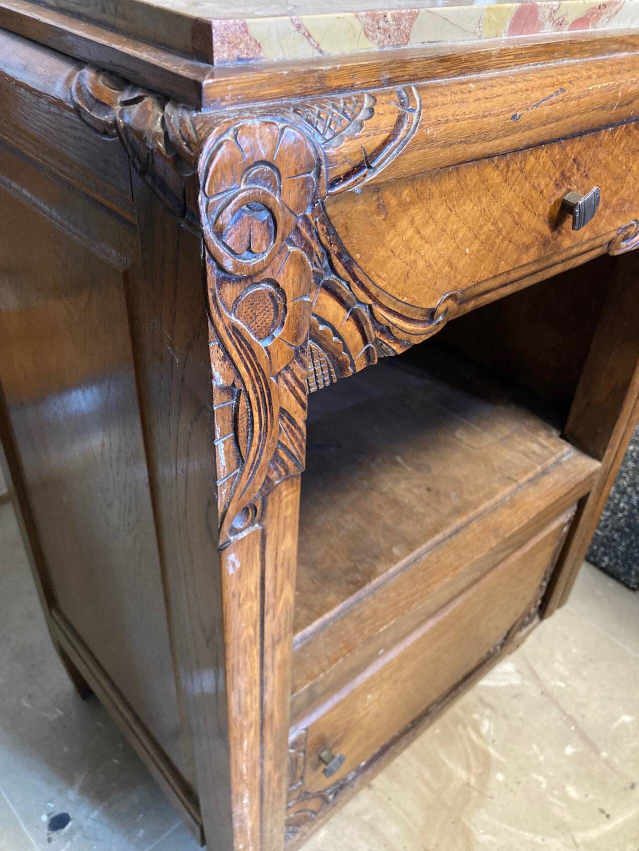 Art Deco bedside table