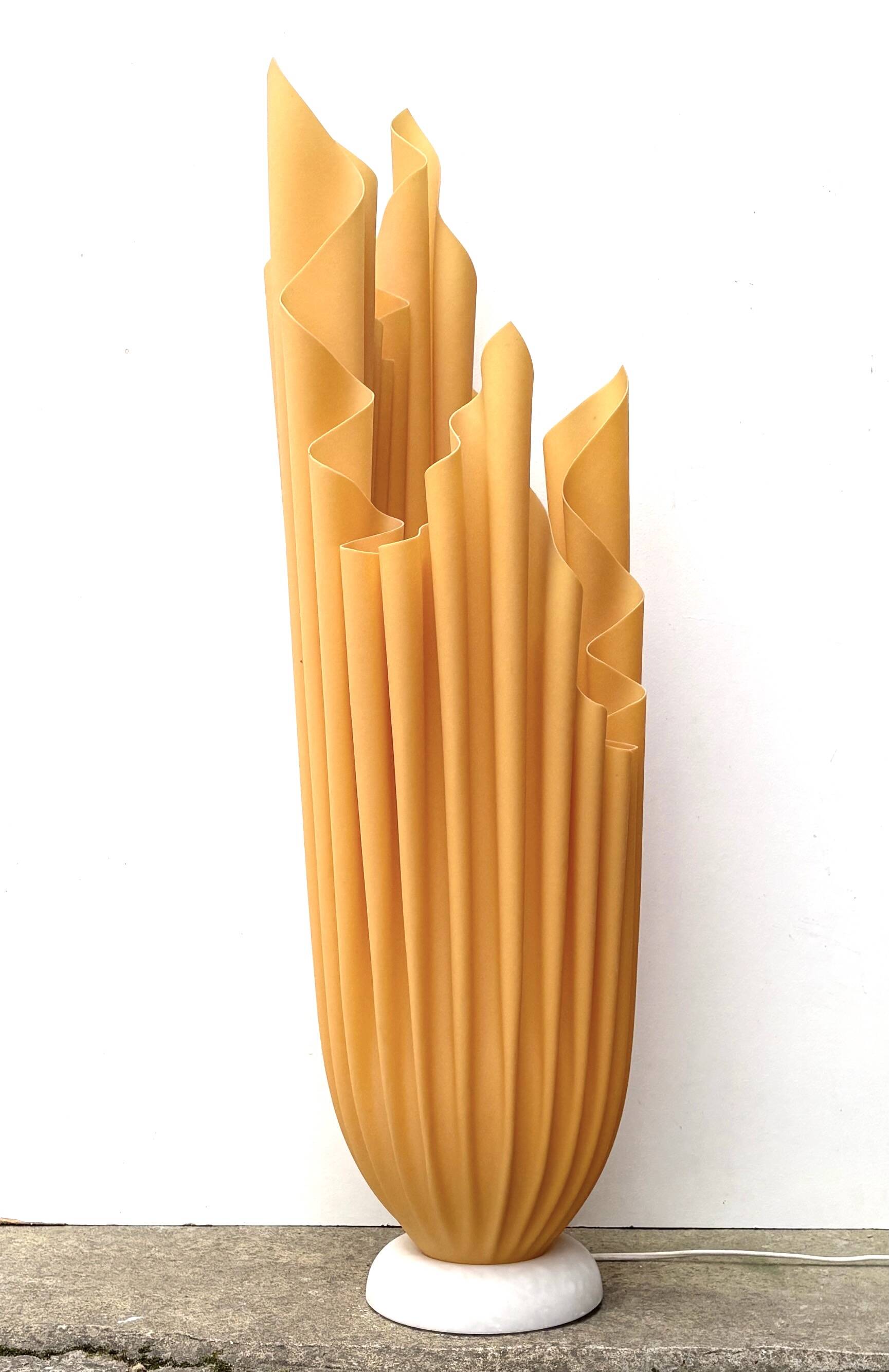 Large floor lamp Athena by Georgia Jacob, made in France, 1980s.