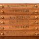 Poul Cadovius rare 3 bay wall unit with a large desk or table for Cado
