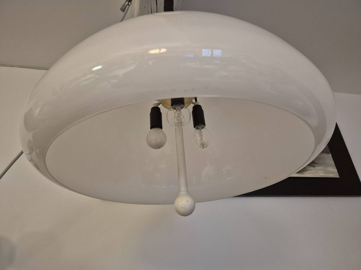 Martinelli Luce pendant light "Saliscendi" 1970