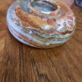 Marble candle holder