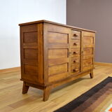 Sideboard oak René Gabriel 1950