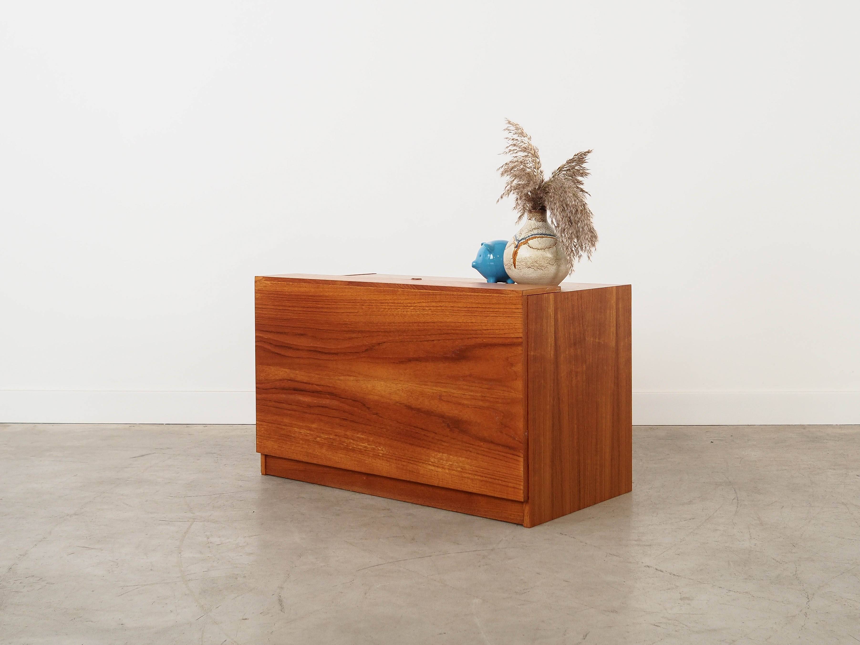 Turntable cabinet, Danish design, 1970s, made in Denmark