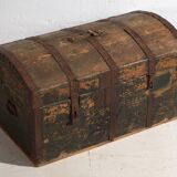 Antique chest with green patina (c.1900)