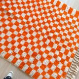 Tapis beni ouarin fait main traditionnelle taille 150 x 250 cm