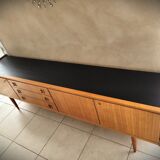 Scandinavian design teak row