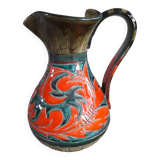 Vintage signed vase in Italian ceramic