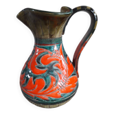 Vintage signed vase in Italian ceramic