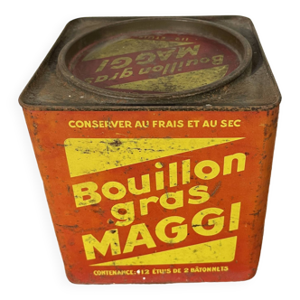 Boîte "bouillon maggi" des années 50