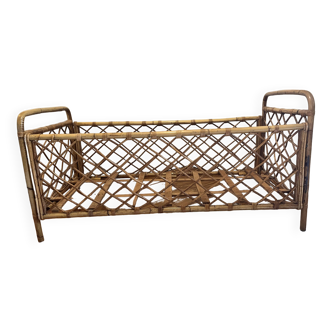 Rattan children's bed