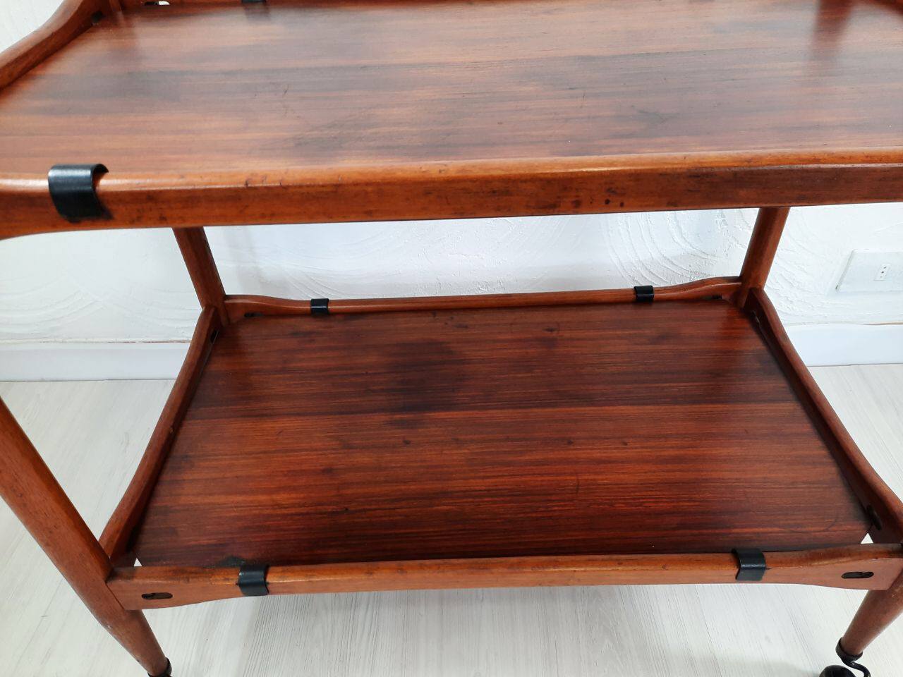 Wooden food trolley 1950