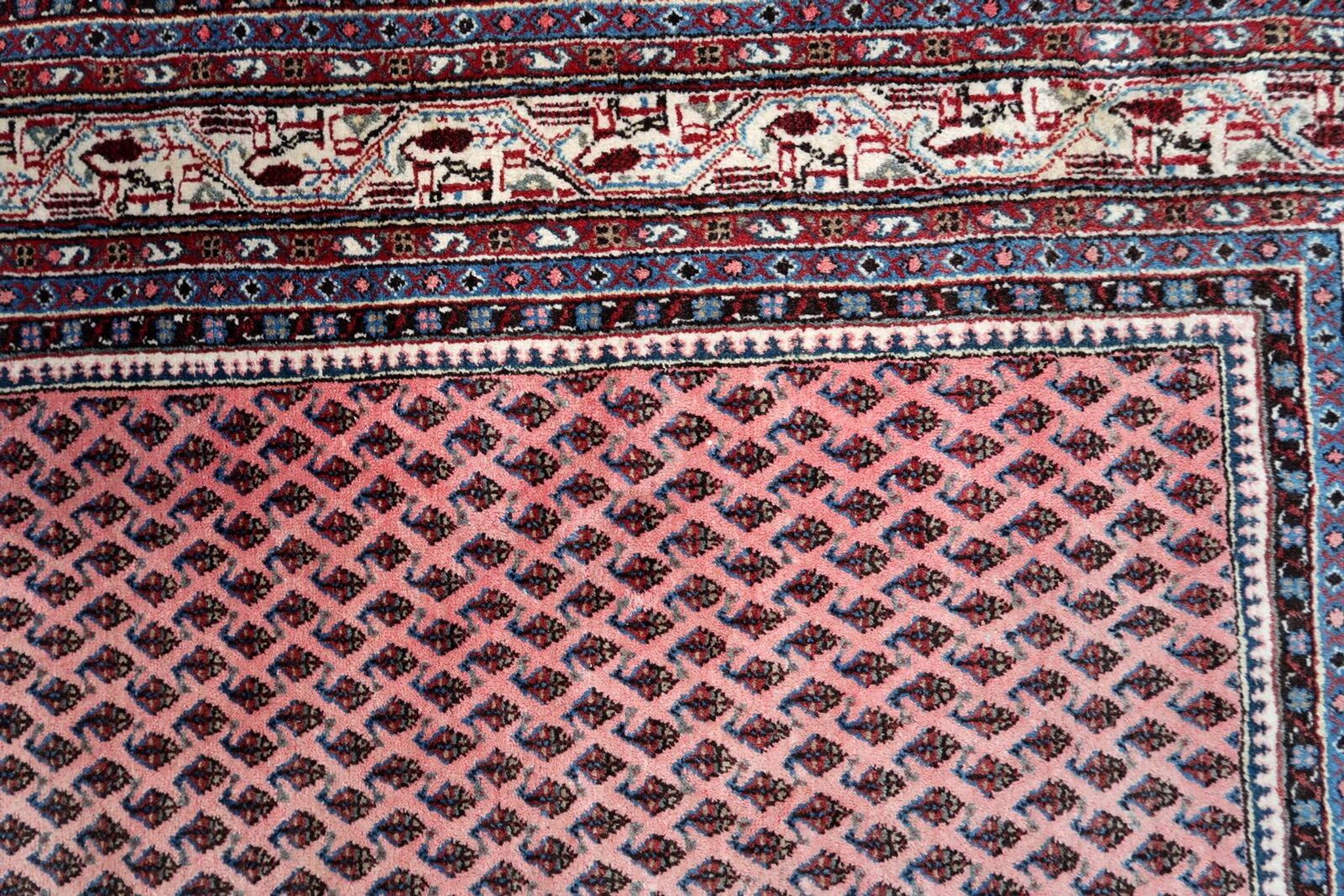 Tapis Seraband Vintage Fait Main en Laine – 194 x 274 cm