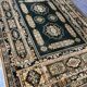 Tapis oriental 169x236, dominante or et vert