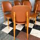 Series of 8 Pegase chairs by Baumann