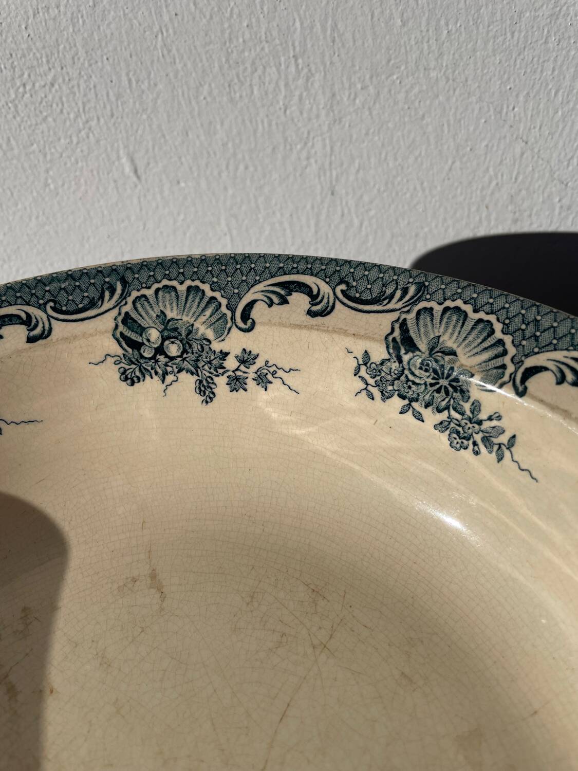 Iron earth salad bowl Moulin des loups