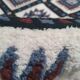 Tunisian hand-woven rug, pure wool, 295/202