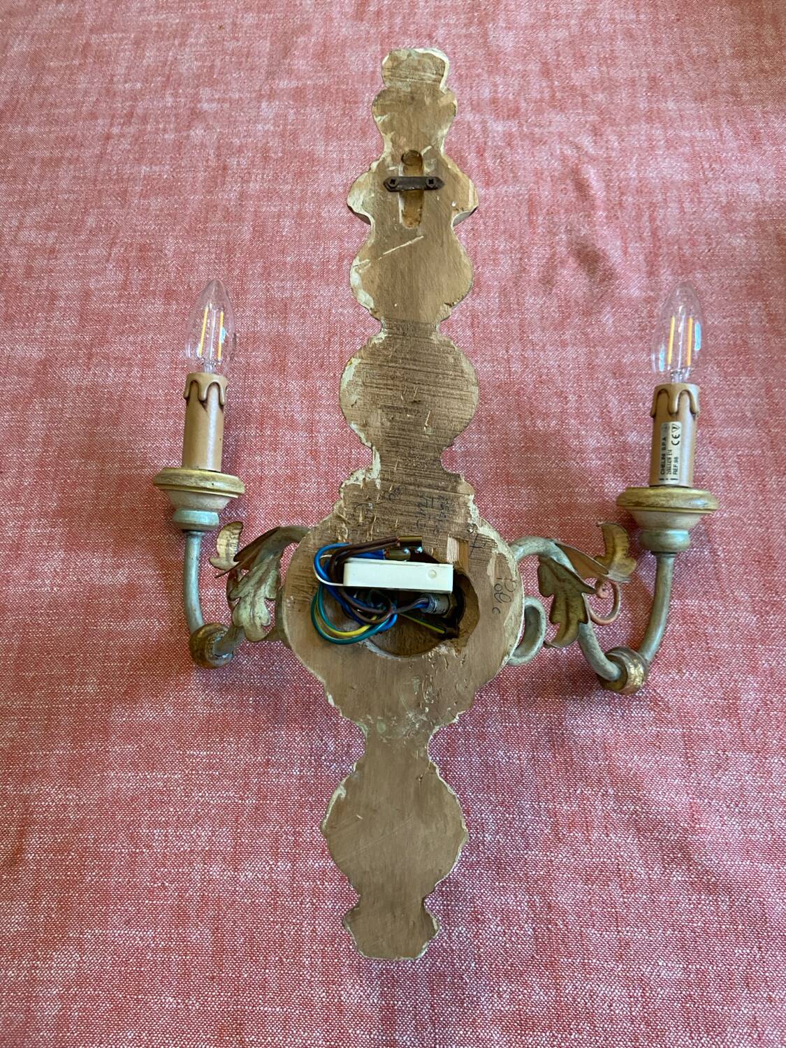 Vintage Italian wall light, 1970s