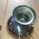 Vintage ice cream or dessert service in stainless steel