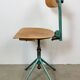 Dark Green Industrial Workshop Chair, 1950s