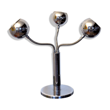 Chrome lamp, Italy, 1970