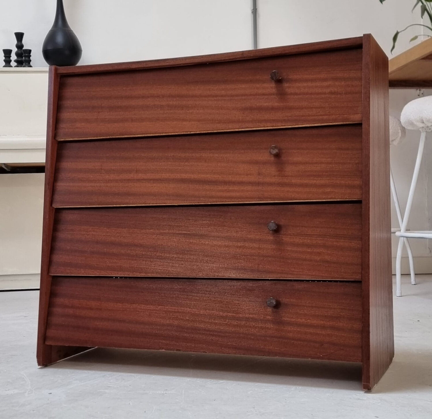 Mid-century shoe cabinet