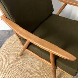Boomerang armchair