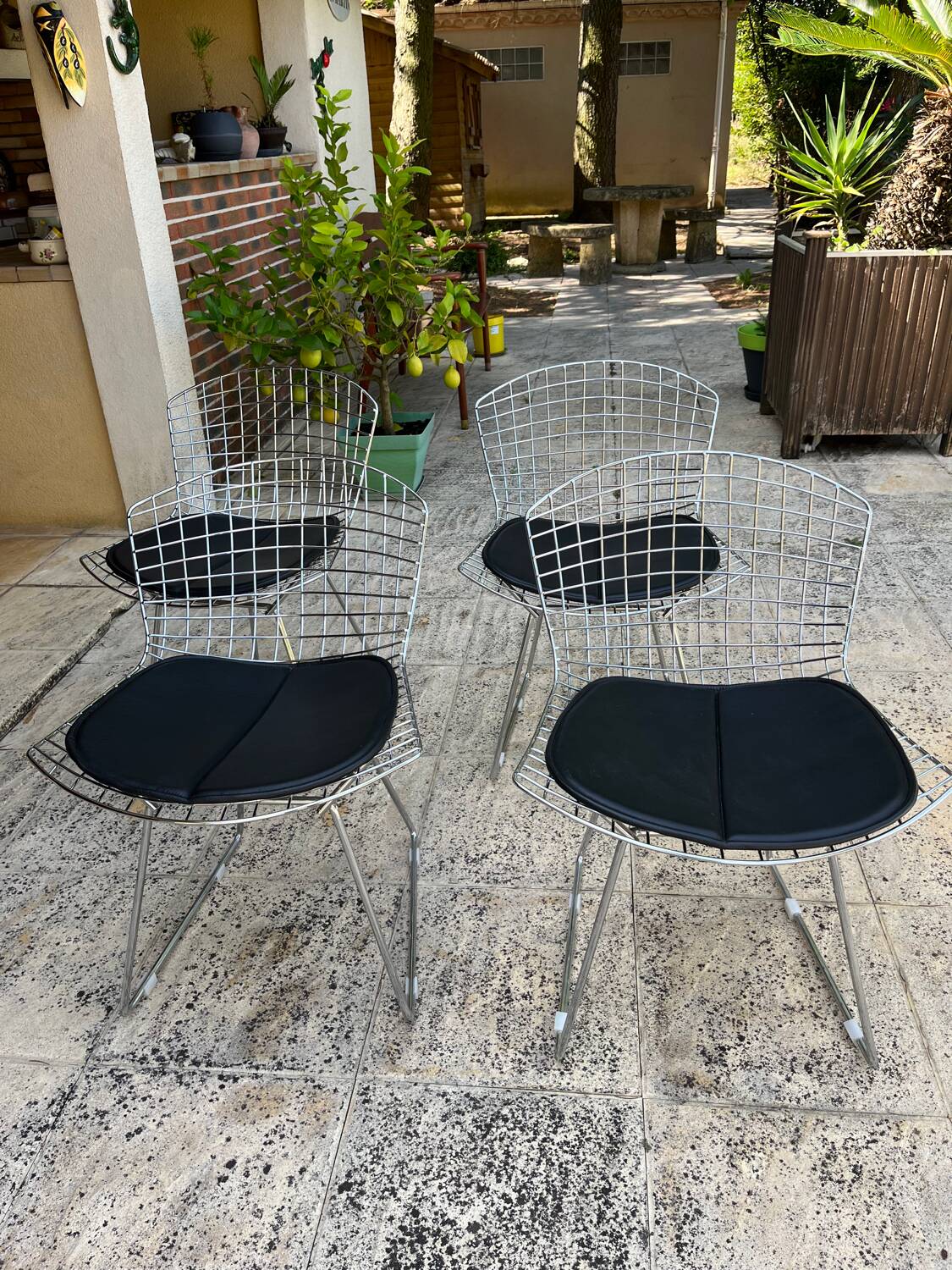 4 designer chairs