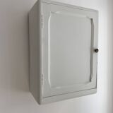 Vintage wall cabinet, White medicine cabinet