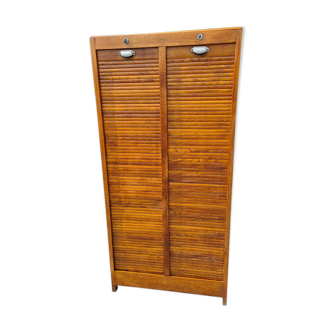 Wardrobe Wardrobe with oak curtains