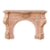 Impressive Napoleon III fireplace in violet brocatelle marble from Spain, circa 1880.