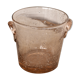 Ice bucket biot old bubble glass