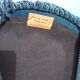 Blue toad chair, velvet