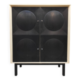 Brutalist circular cabinet vintage 'Geometric design'