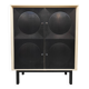 Brutalist circular cabinet vintage 'Geometric design'