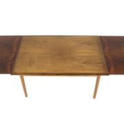 Table de salle à manger "portefeuille" en palissandre, Danemark, 1960